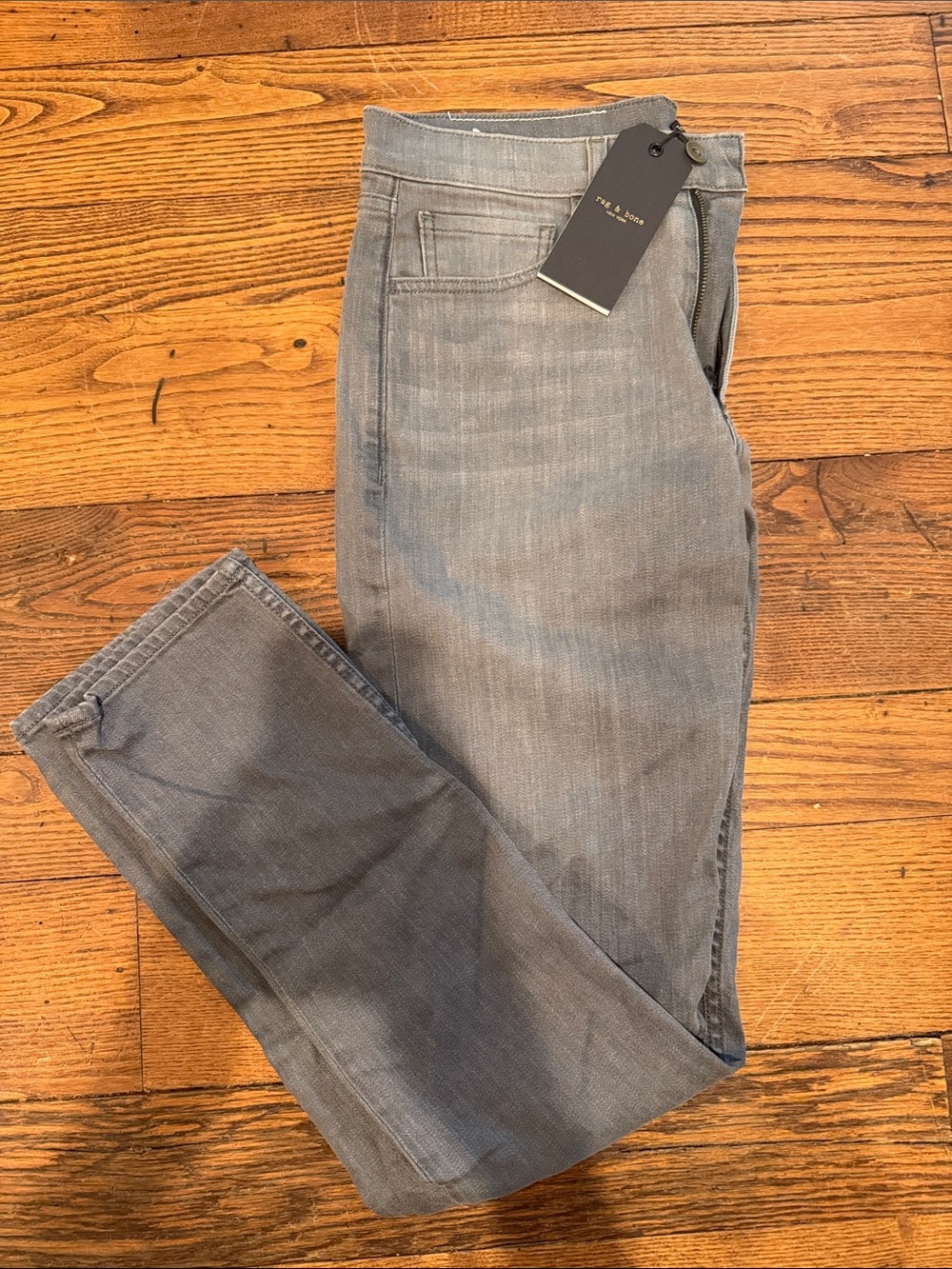 rag & bone NWT Men's Slim Gray Jeans